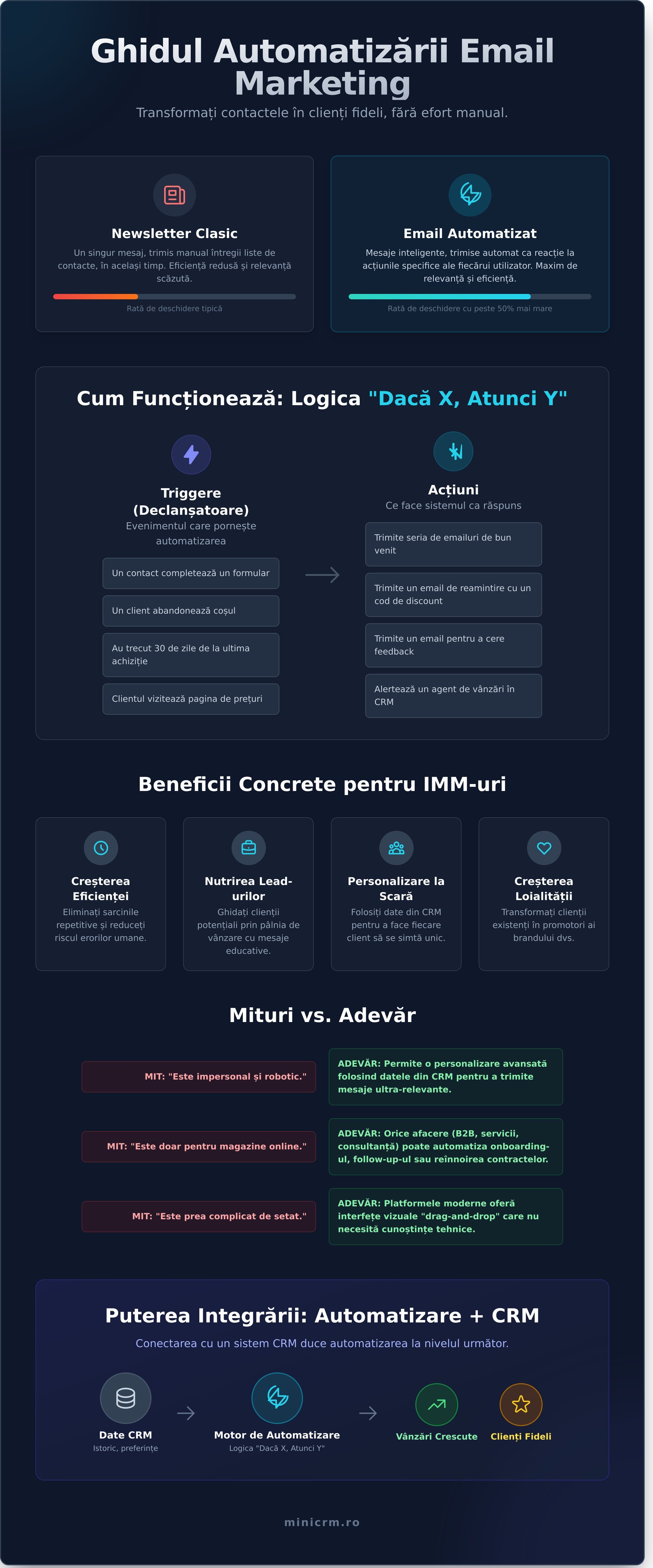Automatizare email marketing: Ghid complet pentru creșterea afacerii tale