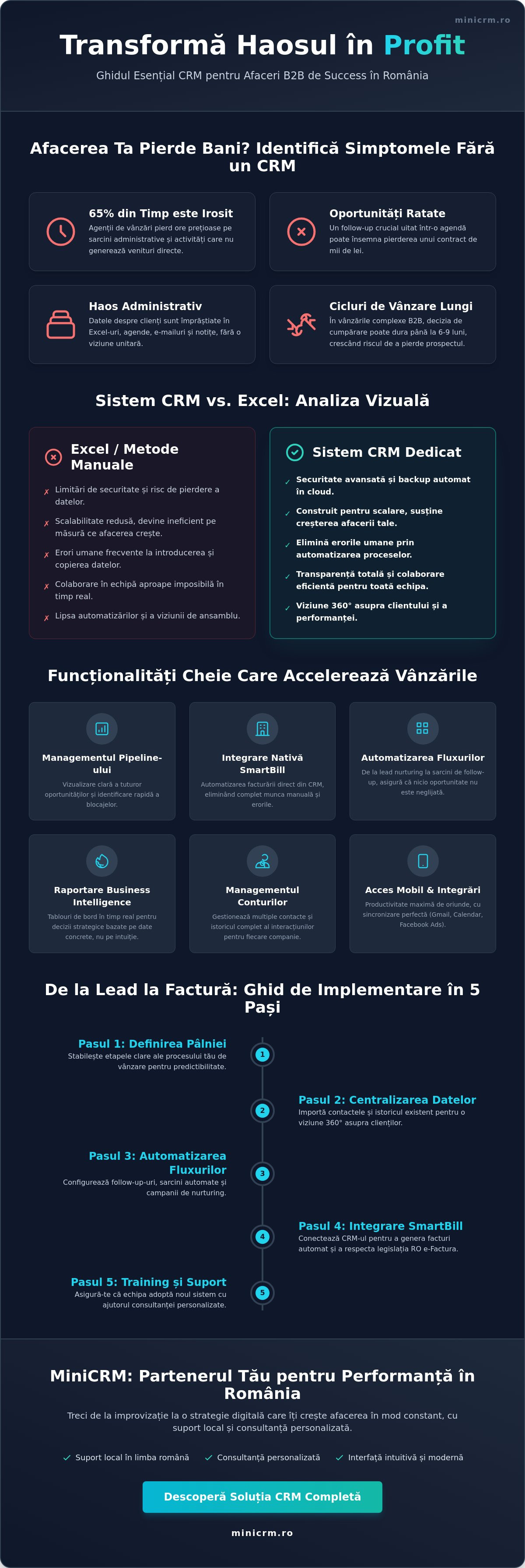 CRM pentru B2B: Ghidul complet pentru eficientizarea vânzărilor complexe