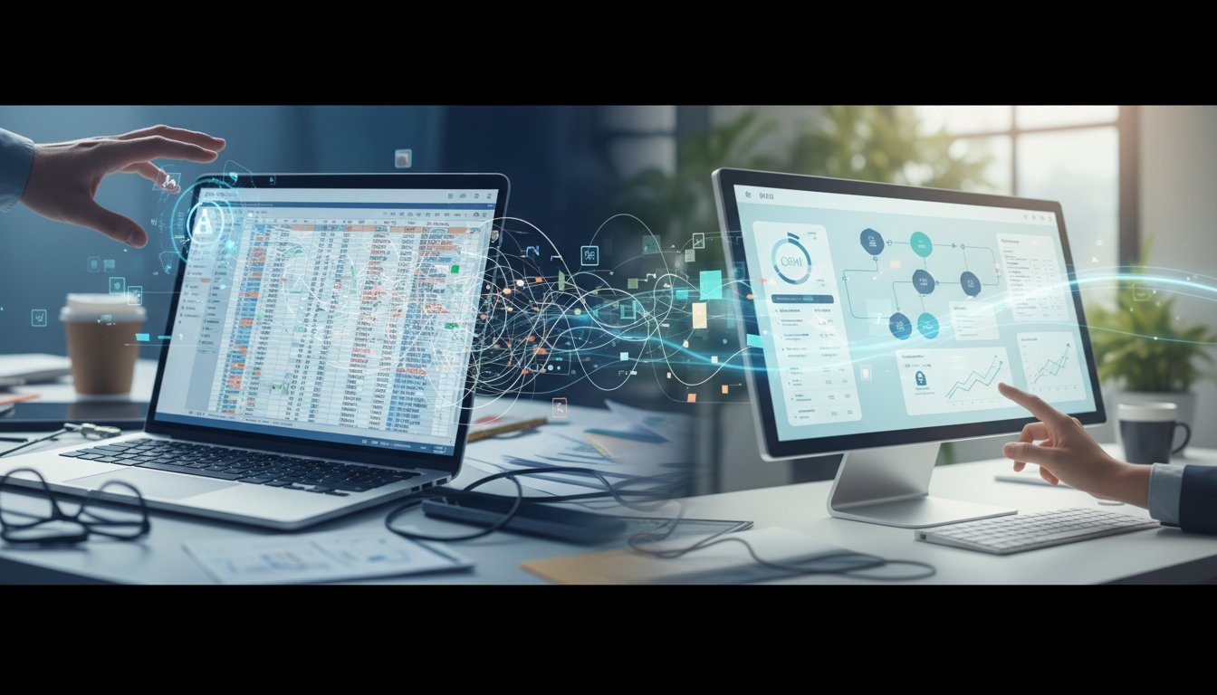 Alternativa CRM la Excel: Când și De Ce Să Faci Trecerea